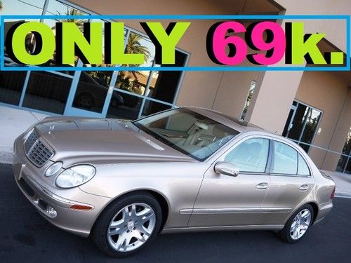 2003 mercedes e500 only 69k. actual miles super clean absolute sale *no reserve*