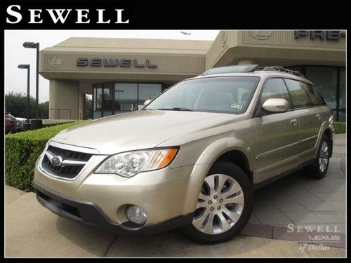 2008 subaru legacy outback ll bean leather heated seats awd low miles!