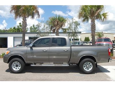 Toyota tundra crew cab sr5 4x4 4wd 4.7 iforce v/8 one owner truck low 64k miles