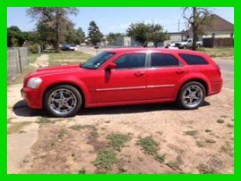 2007 magnum rt 5.7l v8 16v automatic rwd heated leather keyless entry dvd red