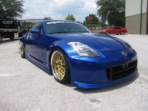 2004 nissan 350z base coupe 2-door 3.5l work vs-xx wheels, aero, coilovers