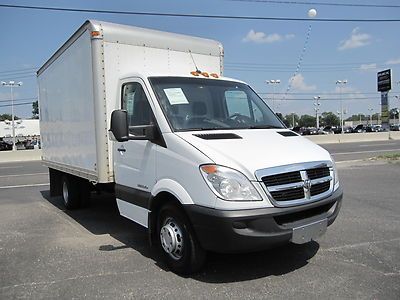 2008 07 mercedes sprinter 3500 diesel box truck dodge *carfax* no reserve