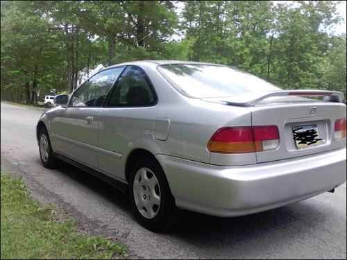 Purchase Used 1997 Honda Civic Silver Ex 2 Door Coupe In