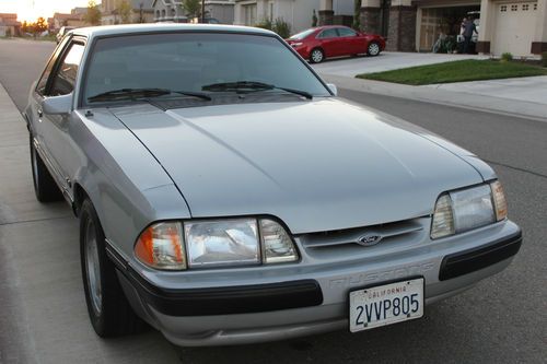 * no reserve *  mustang lx 5.0 very well kept notchback   enthusiast owned