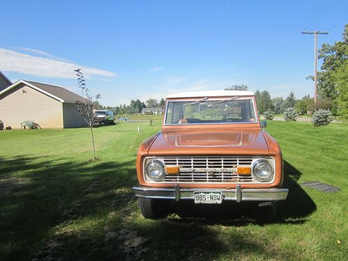 1974 ford bronco ranger all original with low miles
