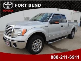 2011 ford f-150 2wd supercab xlt alloy wheels bed liner towing leather