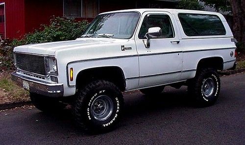 1976 chevy k5 blazer 4x4 super nice truck. lift kit clean extras &amp; drives great.