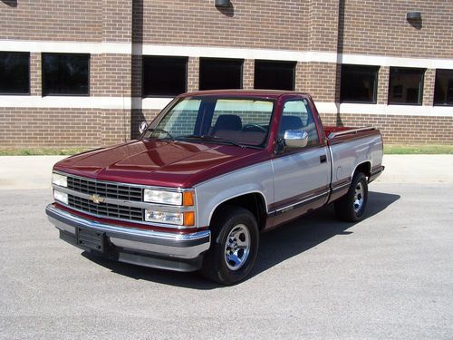 93' silverado ,short bed ,  ss interior &amp; wheels , 100% rust free