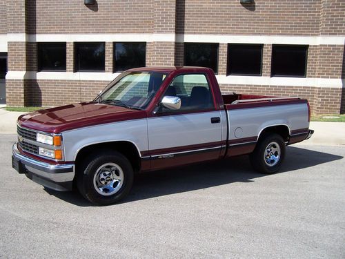 Purchase Used 93 Silverado Short Bed Ss Interior