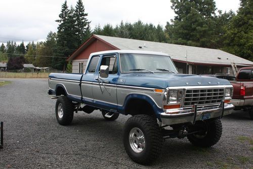 1978 ford f250 supercab 4x4 with 85,000 original miles