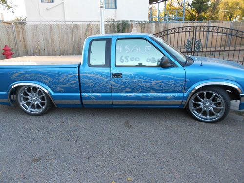 1994 chevrolet s10 base extended cab pickup 2-door 4.3l, airbags