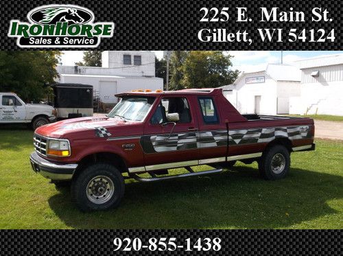 1996 ford f-250 xlt extended cab pickup 2-door 7.3l