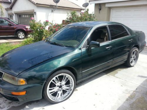 2000 mitsubishi diamante 3.5l v6 automatic 4door green