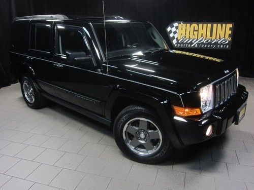 2008 jeep commander sport 4x4, 210hp v6, 3 rows seats, 3 sunroofs, very clean!