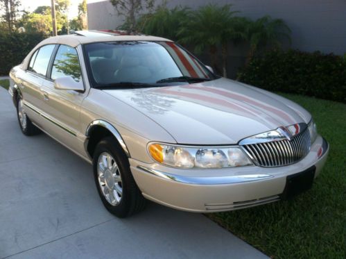 02 lincoln continental palm beach edition - new tires - perfect autocheck