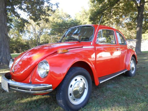 1973 volkswagen super beetle 2 dr.