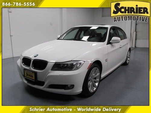 2011 bmw 328xi 3 series white sunroof 17 in wheels aux 1 owner warranty