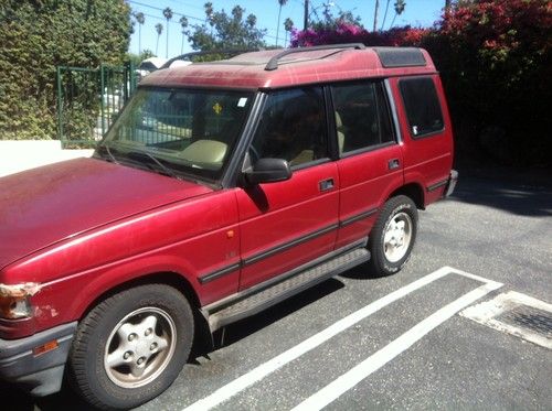 1998 land rover discovery 50th anniversary edition sport utility 4-door 4.0l