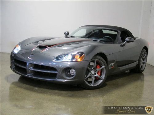 2010 dodge viper srt10 roadster final edition limited 71 miles 1 owner as new