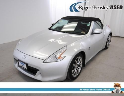 2010 nissan 370z rwd convertible heated mirrors keyless start homelink aux tpms