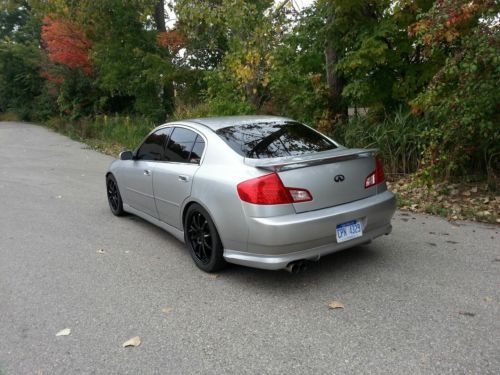 Used Audi A3 For Sale >> Purchase used 2003 Silver Infiniti G35 6 speed with custom ... Used Audi A3 For Sale >> Purchase used 2003 Silver Infiniti G35 6 speed with custom ...