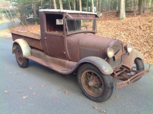 1928 ford model aa express barn find patina model a truck