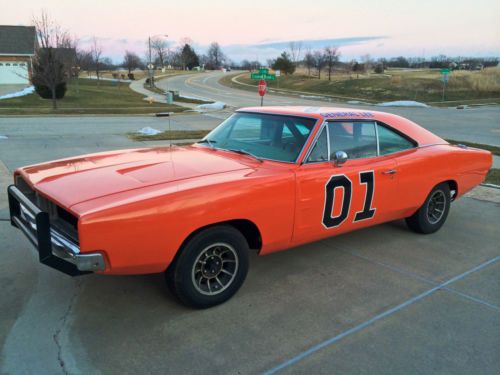 1969 dodge charger general lee owned by ben cooter jones from dukes of hazzard!