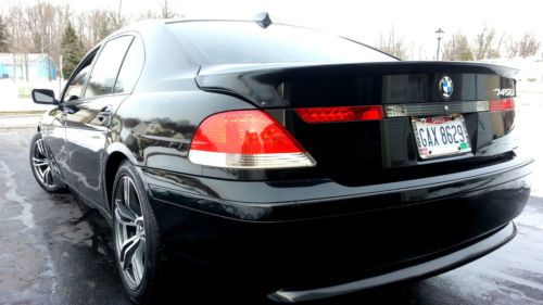 03 bmw 745li rare sport,nav,htd leather,logic7,softclose,sharp! wow-cheap! 745i