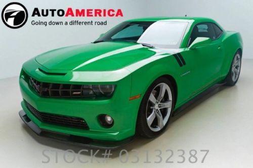 8k one 1 owner low miles 2011 chevy camaro ss vortech supercharger leather