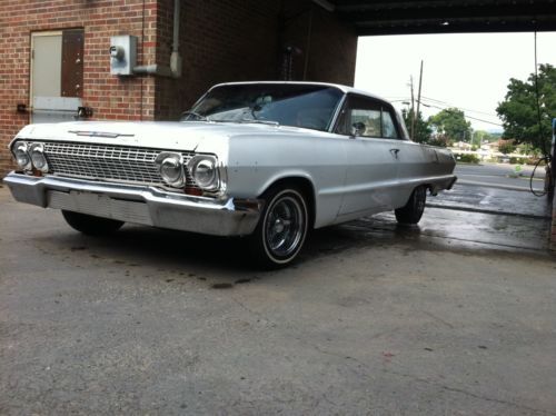 1963 chevrolet chevy impala ss automatic rebuilt 350 with th700r4 transmission
