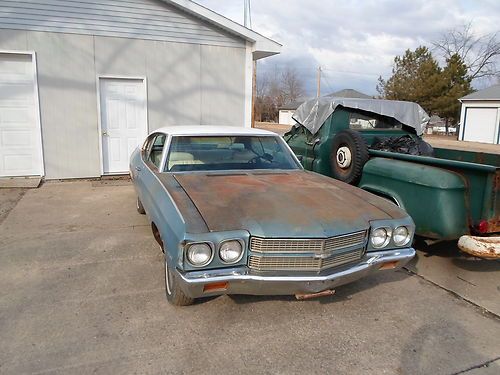 1970 chevelle malibu 350 project