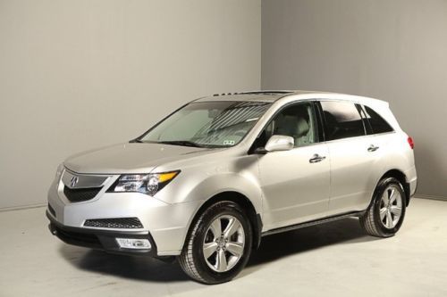 2010 acura mdx awd sunroof 7-pass 3row leather xenons rearcam liftgate alloys !