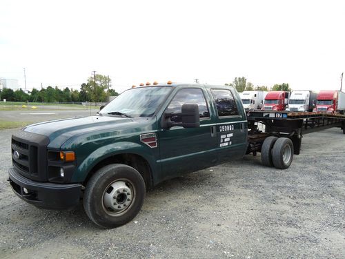 2008 ford f-350 reg cab 5.4l v8 auto flat bed only 52k heavy duty with trailer