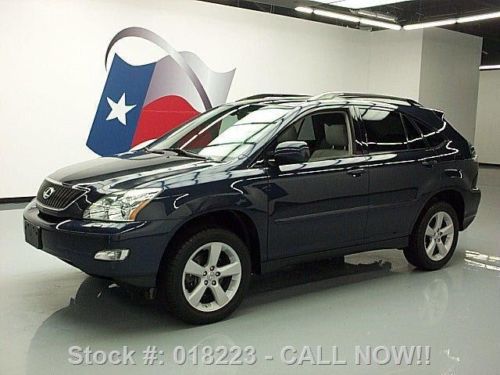2007 lexus rx350 awd sunroof htd leather roof rack 69k! texas direct auto