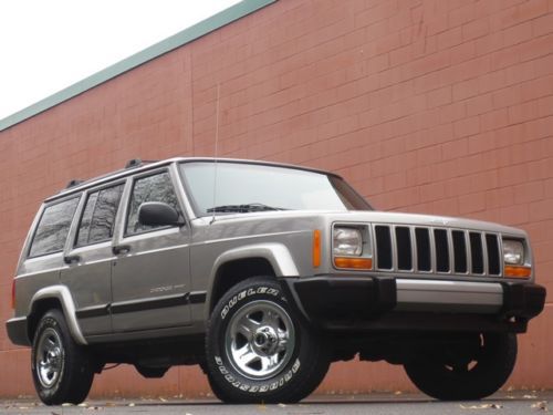 2001 jeep cherokee sport! 4x4!  no reserve! overhauled &amp; serviced! 90+ pictures!