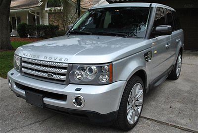 2008 land rover range rover sport supercharged navigation dvd w/rear entertainme
