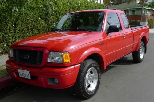 2004 ford ranger edge 3.0 supercab tunes and wheels socal lomi 1 owner beauty