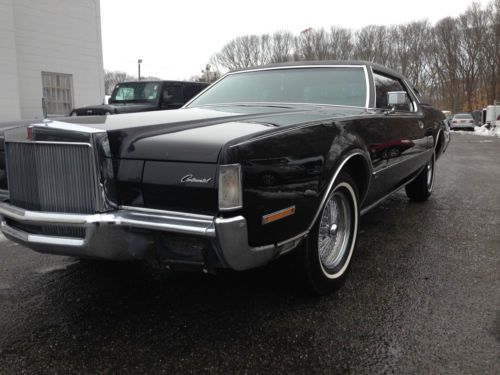 1972 lincoln continental mark 4 7.5l excellent condition must see! no reserve!