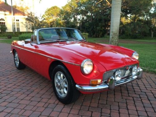1969 mg mgb roadster convertible mazda miata power automatic leather immaculate