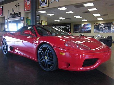 04 ferrari 360 modena f1 spider 29k miles immaculate inside and out