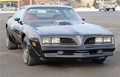 77 trans am ws4  400 v8  automatic hot rod leather 2 dr coupe