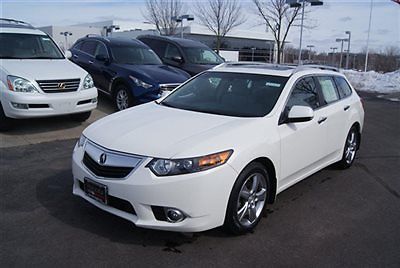 2011 acura tsx sport wagon with tech package, navigation, sunroof, 41866 miles