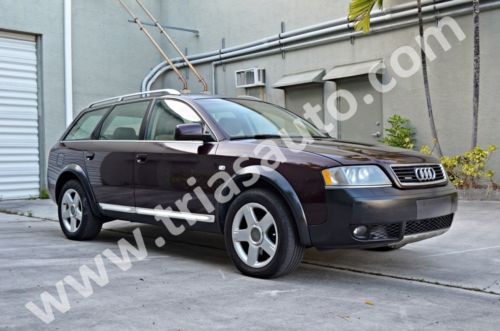 One owner, low miles, clean florida title, audi allroad premium, service records