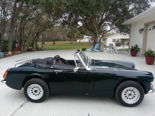 1974 mg midget base convertible 2-door 1.3l