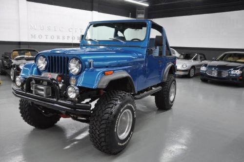 1977 jeep cj7 w/horsepower, character, and wow-factor