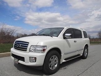 2004 infiniti qx56 navigation leather heated seats sunroof clean car new tires