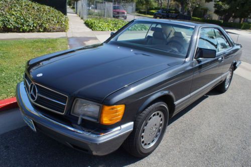 1991 560 sec 5.6l/322hp v8 2 door coupe - over $84k new in 1991 - only 2 owners!