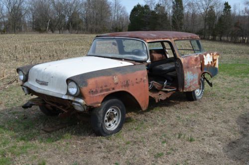 1956 chevy nomad-chassis