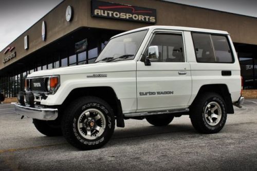 1987 toyota land cruiser 2 door right hand drive rare from japan turbo diesel