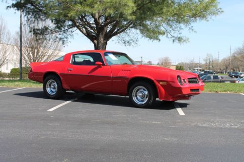 1978 chevy camaro z28 4 speed